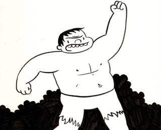 Illustration for article titled 100 Hulks Smash For Charity